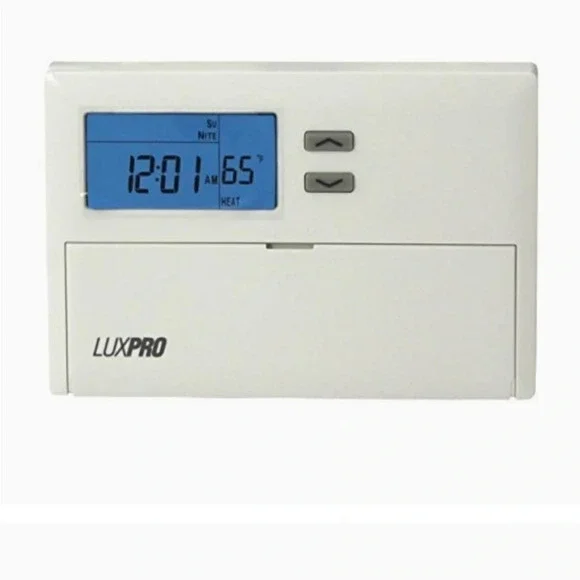 LuxPro Electronic Programmable  Thermostat BNIB - Picture 3 of 6